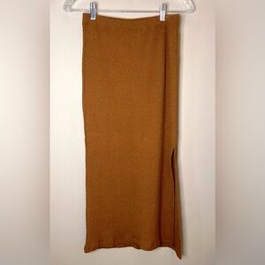 NWOT Topshop Ribbed Pencil Skirt